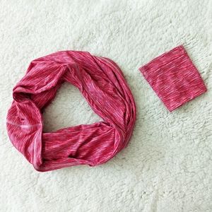 Gertex Set of Scarf and Wristband